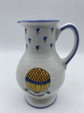 Prestige Place Hot Air Balloon Creamer Provence Collection Japan Handled 5.5"