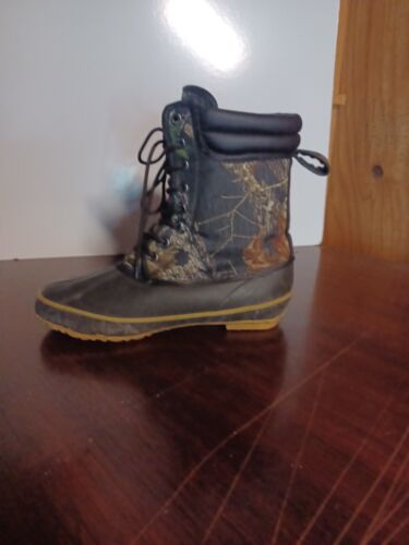 Camo Men Size 10 Boots 200 Gram Hunting Winter Boots WINCHESTER THINSULATE READ - Picture 11 of 14