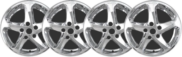 4 хромированных 16-дюймовых колпака ступицы колпаки обода для Chevrolet Malibu LS 2016-2018 годов выпуска - Изображение 4 из 4