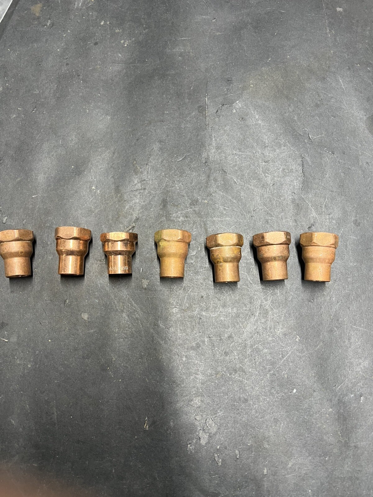 Nibco 603 1/2” FIP X 1/2” Sweat Copper Fitting Adapter Lot of 7