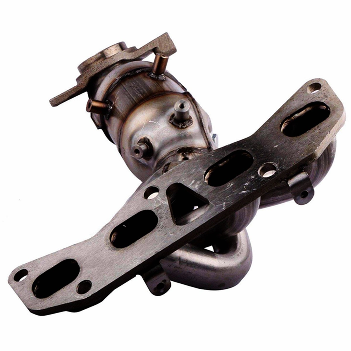 Exhaust Manifold Catalytic Converter &Gasket For 20022004 Nissan