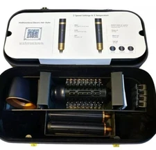 6 in 1 Multifunctional Hair Styler Set - Curler, Hot Air Brush, Dry Attachments