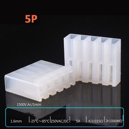 CH 3.96mm Plug Socket CrimpsConnector Straight/Curvd 2P 3P 4P 5P 6P 7P 8P 10P - Picture 28 of 32