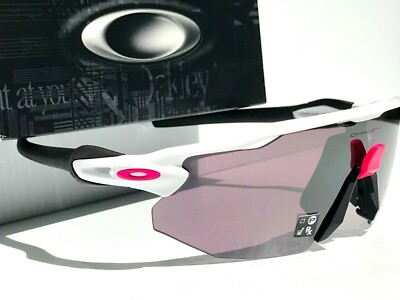 Oakley RADAR EV ADVANCER Polished White Pink PRIZM Road