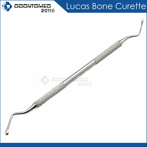 6 Lucas Knochenküretten #87 Dental Chirurgische Instrumente Deutscher Edelstahl - Bild 3 von 3