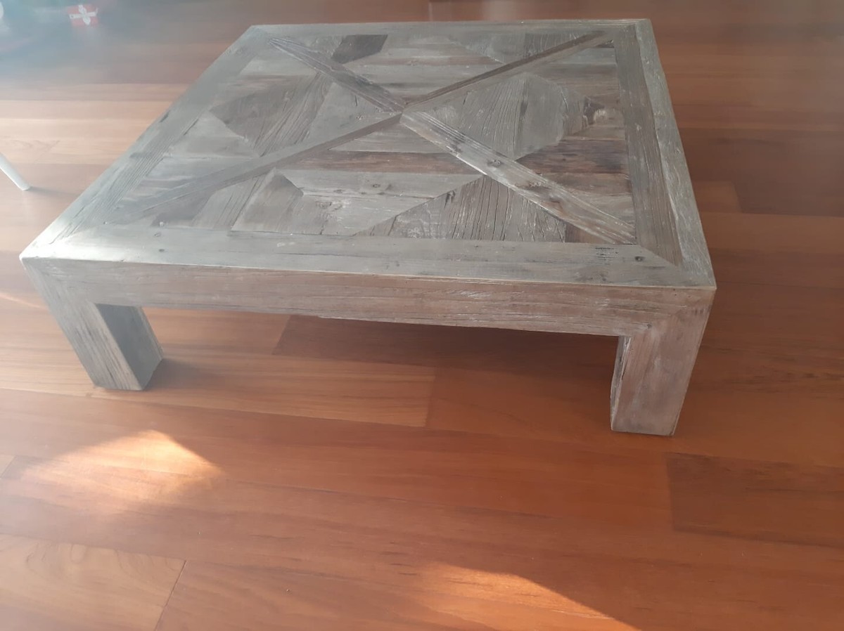 tavolino da salotto Maison du Monde modello BURGES 100x100x30 in