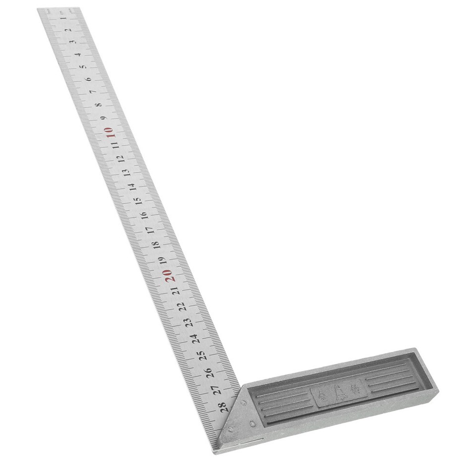Right Angle Steel Ruler Rulers Roller Blind Fittings Carpenters Square