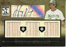 2010 Topps Tribute HANLEY RAMIREZ Game Used Auto Card 35/50