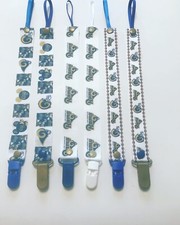 Handmade Pacifier Holder - Sports - Football Los Angeles Rams