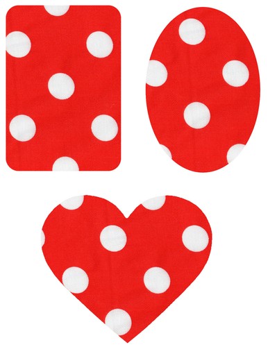 Poly Cotton Iron/Sew on Knee/Elbow/Applique Repair Patch Crafts/Jeans/Cards - Picture 11 of 27