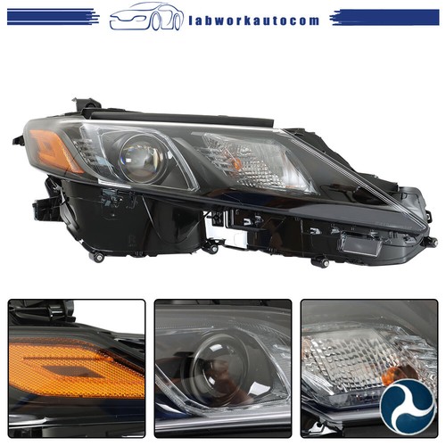 Right Headlight For 2021-2022 Toyota Camry SE w/ LED Black Accent Passenger Side - Picture 7 of 14