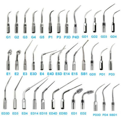 Dental Ultrasonic Piezo Scaler Tip Fit Woodpecker EMS /DTE SATELEC Handpiece