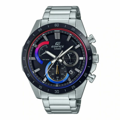 Casio Men's Edifice Black Label Stainless Steel Watch EFR573HG-1AV