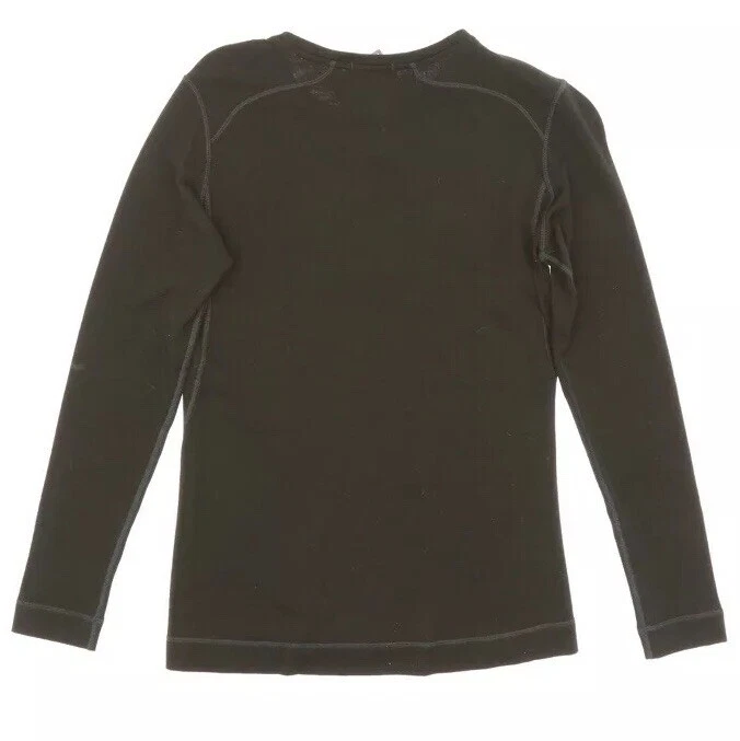 Top Smartwool para mujer Merino 250 negro capa base cuello redondo talla XS L68932 Foto 2 de 2