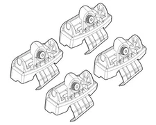 ATTACHMENT KIT - 139 NORDRIVE TOYOTA YARIS 5P (NO GLASS ROOF) (10/11>)