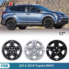 17 Wheel Covers Full Rim Snap On Hub Caps For 2013-2018 Toyota Rav4 R17 4 Pack