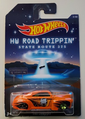 VHTF HOT WHEELS - 2013 HW Road Trippin' - State Route 375 - Tail Dragger 7/32