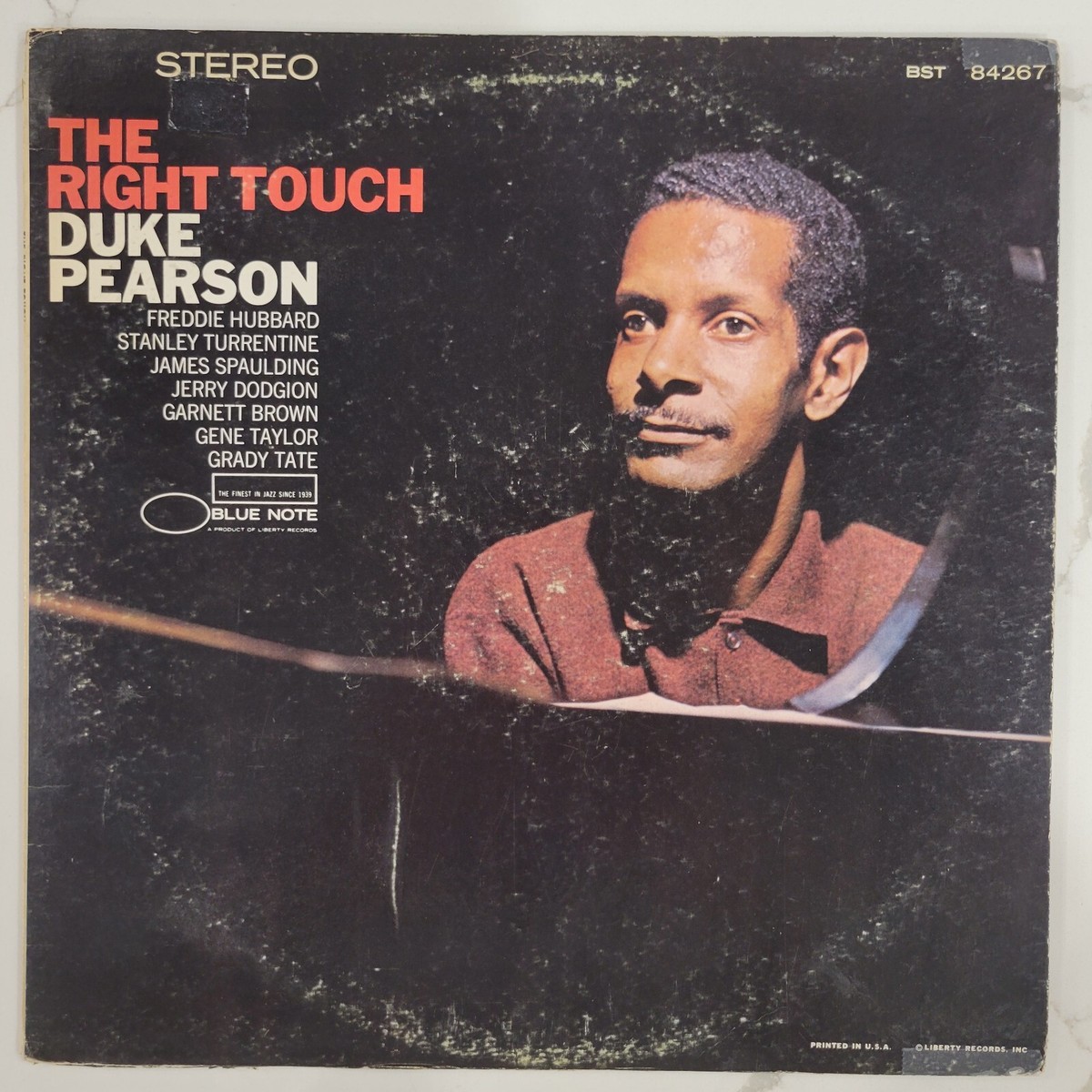 洋楽 Duke Pearson The Right Touch BLUE NOTE Duke Pearson - The Right Touch Vinyl LP - 1967 - Blue Note