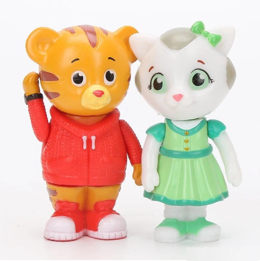 Daniel Tiger's Neighborhood Playset 5 Figure Cake Topper * USA SELLER* Toy Set - Image 2 of 3