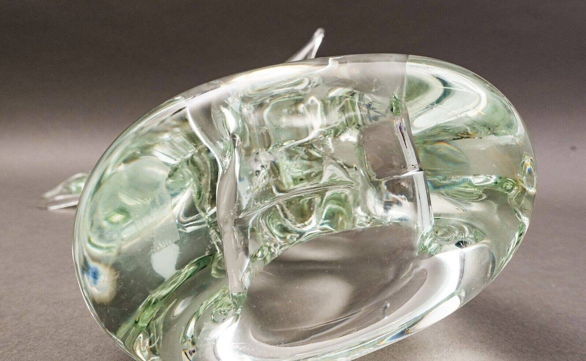ZANETTI  MURANO  鳥　鴨　ダック　置物　イタリア　ガラス工芸 Murano Glass 鳥のオブジェ ヴェネチアンガラス ムラーノガラス