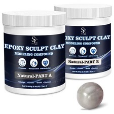 Epoxy Putty Sculpt Clay, 2 Part A  B for Sculpting, Modeling, Building, and ...