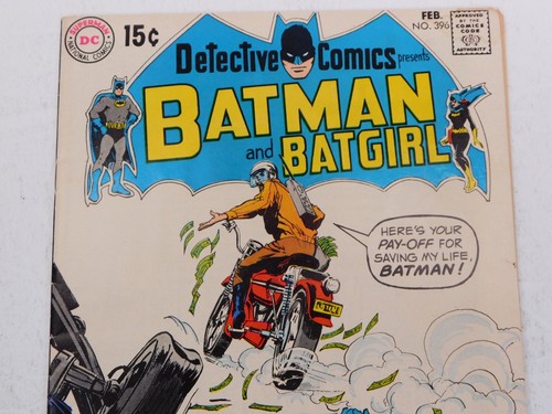 Detective Comics #396 - February 1970 VG Neal Adams Batgirl - Picture 2 of 22