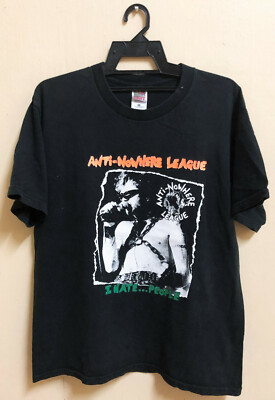ANTI-NOWHERE LEAGUE Tシャツ サイズS Vintage Anti-Nowhere League “So What” T-shirt – Shop Saturn Return