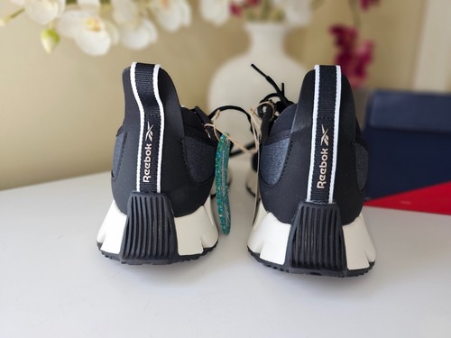 Reebok Womens Black/Gray Zig Dynamica Running Sneaker 1F5947 Ortholite Sz.7,5 - Picture 10 of 21