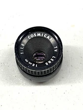 Cosmicar TV Lens 16mm 1:1.6 Great Used Condition