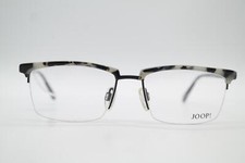 Vintage JOOP 83156-610 Black Beige Half Rim Glasses Frame NOS