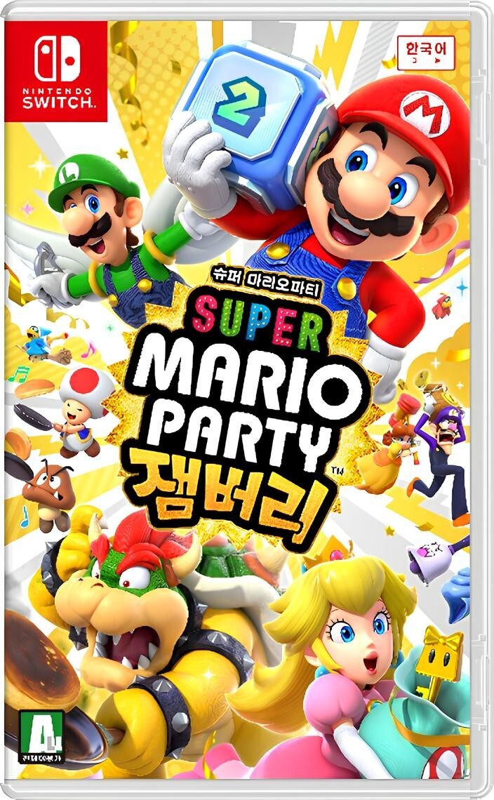 Switch Super Mario Party Jamboree [Korean Version] English + Multi