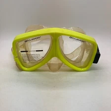 Vintage Dolfino Dive Gear Goggles DS-82 (Good - Strap Connector Is Broken Off)