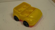 Vintage 1970's Kenner Tree Tots Family Treehouse Yellow Car General Mills