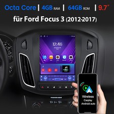 9.7''Per Ford Focus MK3 2012-2018 Android 13 Autoradio CarPlay GPS Nav 4G BT RDS