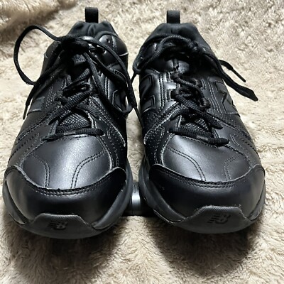 New Balance 608v5 Mens Black‎ Leather Training Shoes MX608AB5 Size 13 D Low Top New Balance Men main image 4