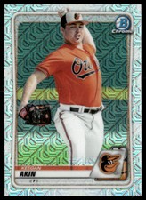 2020 Bowman Chrome - Prospects Keegan Akin #BCP-196 Mojo Refractor (RC)