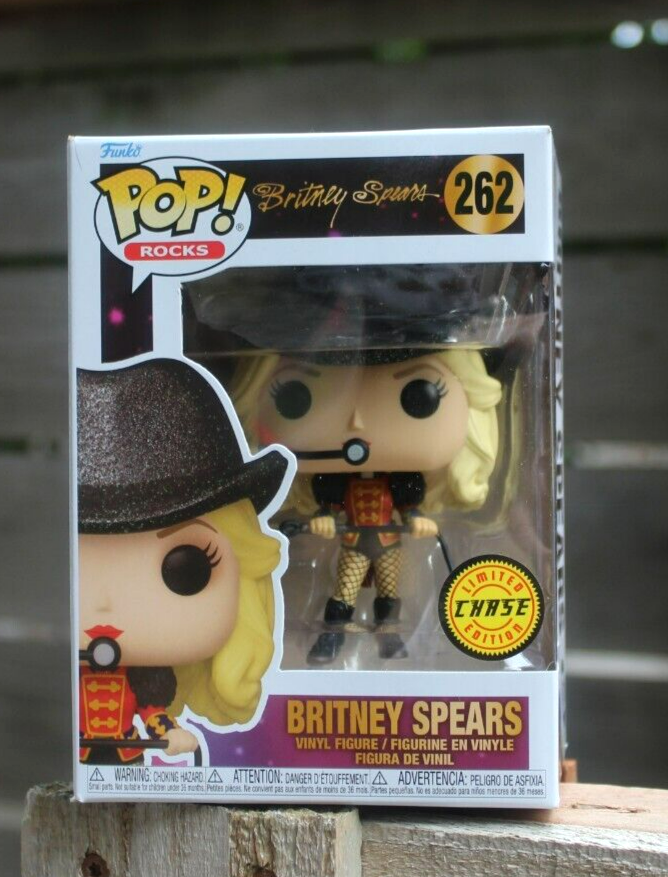 Britney Spears Chase Pop ! Rocks 262 Limited Edition Funko Mint In