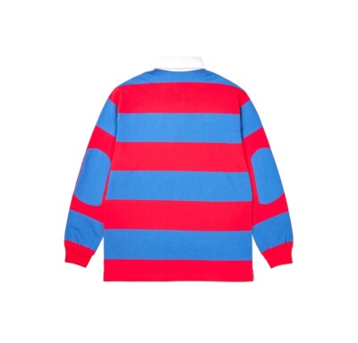 トップス Palace Elbow Stripe Rugby (S) Buy Palace Elbow Stripe Rugby 'White/Navy' - P26ES011 | GOAT