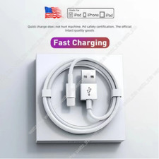 USB Cable Fast Charger Charging Cord 3Ft 6Ft For Apple iPhone 14 13 11 8 7 iPad