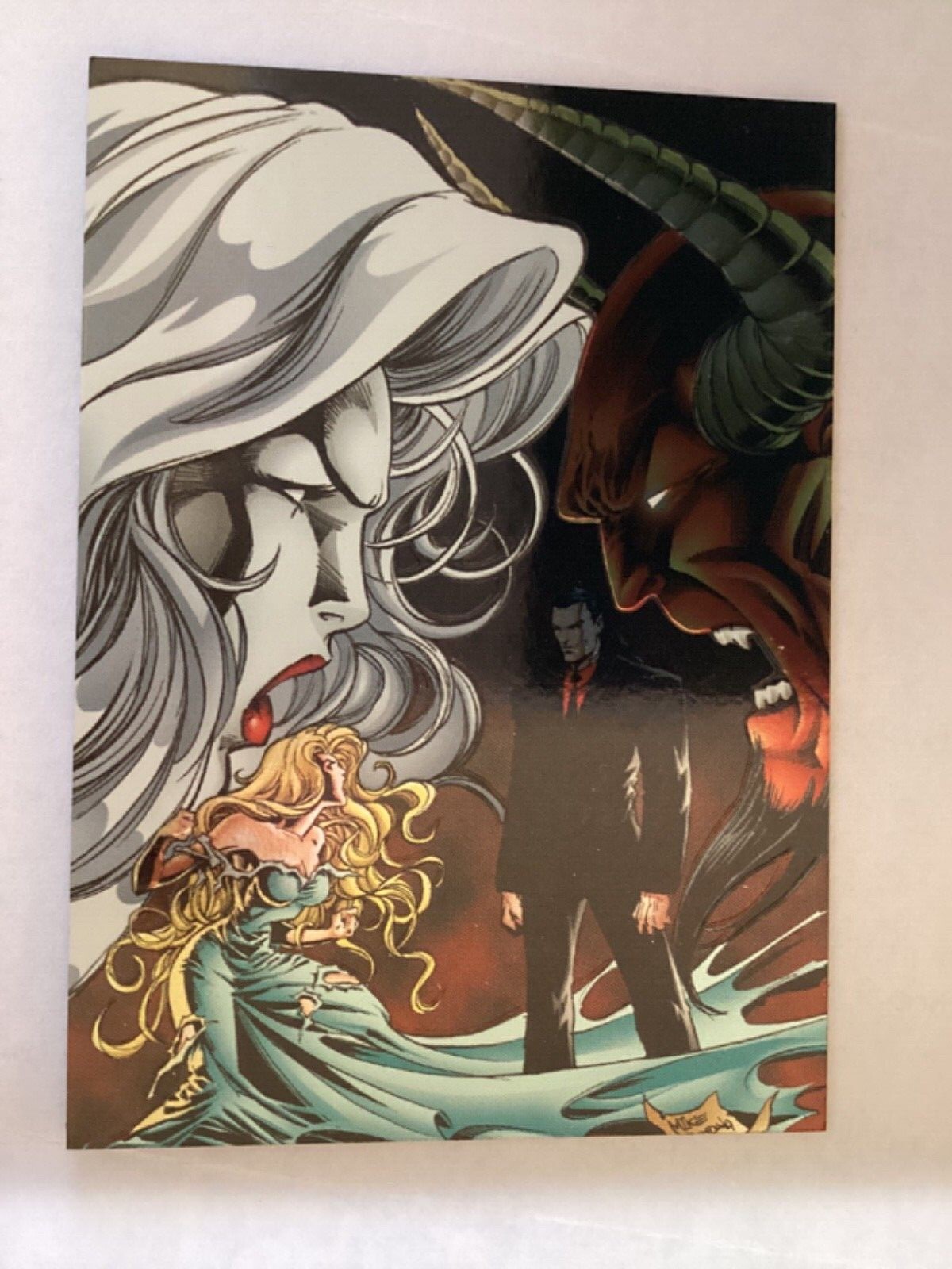 1999 Lady Death Night Gallery Metal Tex Trading cards - you pick the card - Picture 39 of 51