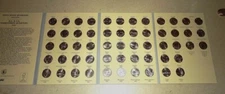 1999 2009 50 State & 6 DC Territories Set  Complete 56 Coin Album - Uncirculated
