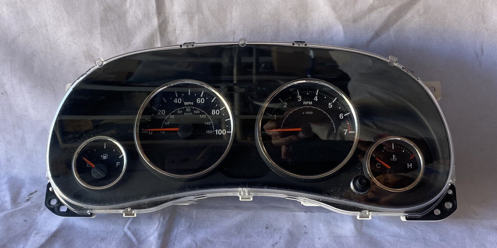 OEM 2015 Jeep Wrangler Speedometer Gauge Cluster Part 56054392AE eBay