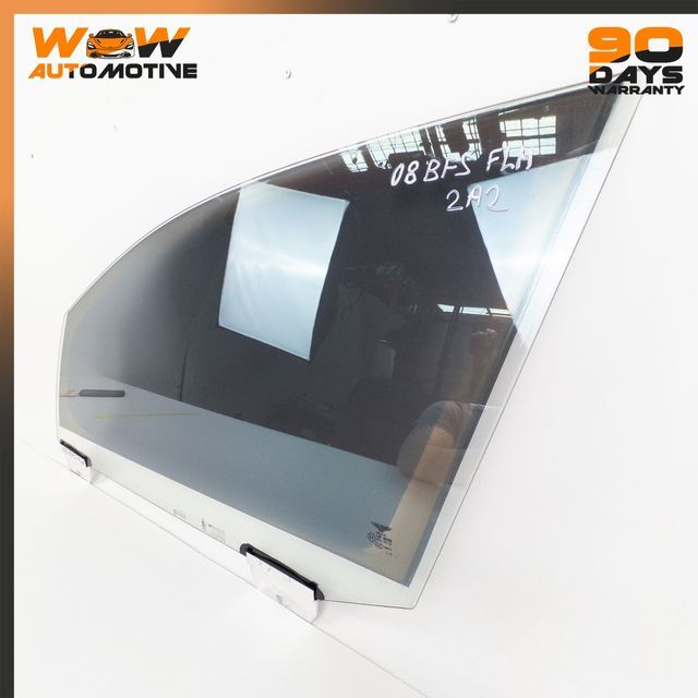 06-13 BENTLEY CONTINENTAL FLYING SPUR FRONT LEFT DRIVER SIDE WINDOW GLASS OEM