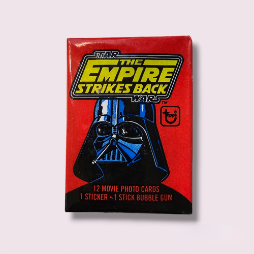 1980 Topps Star Wars Empire Strikes Back Series 2 Wax Pack - Unopened, Sealed Vintage Trading Cards