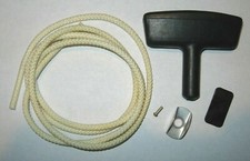 Vintage McCulloch Recoil Starter Pull Handle  Rope Kit Chainsaw Go Kart NOS Mc