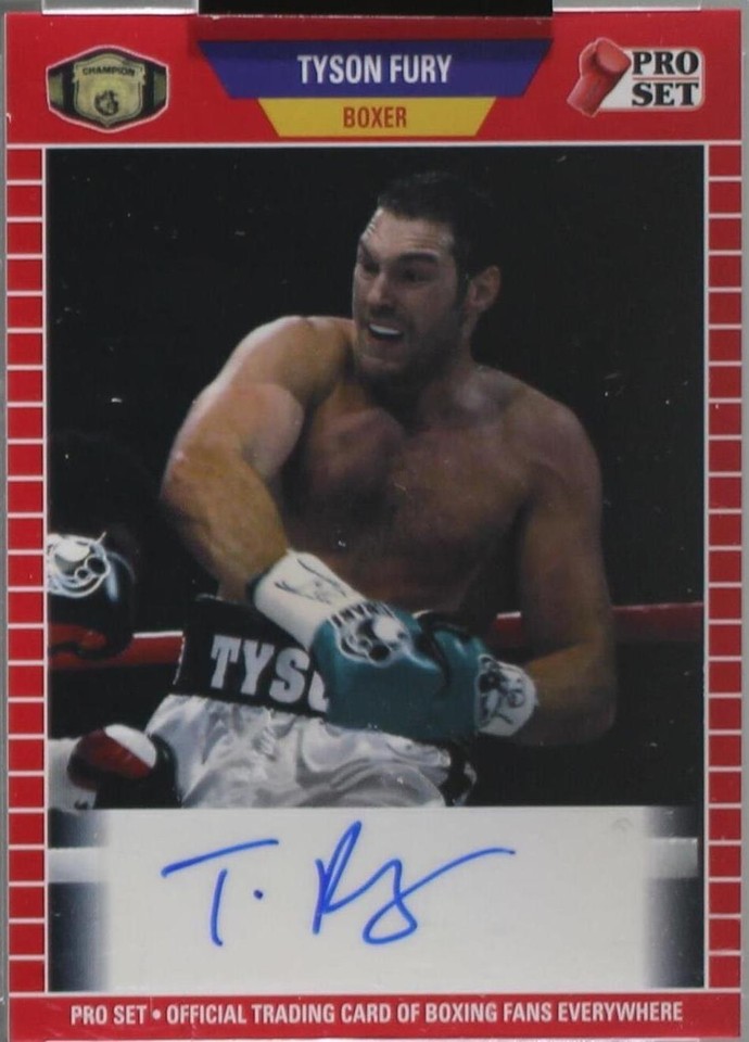 2021 Leaf Pro Set Sports - Tyson Fury #PSA-TF1 - 1 of 1