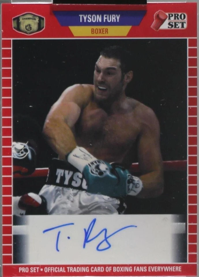 2021 Leaf Pro Set Sports - Tyson Fury #PSA-TF1