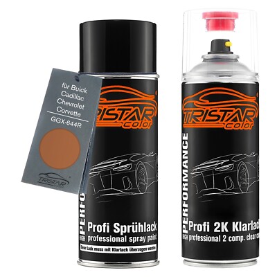 Autolack 2K Spraydosen für Buick Cadillac GGX 644R Paragon Bronze Metallic X. S.