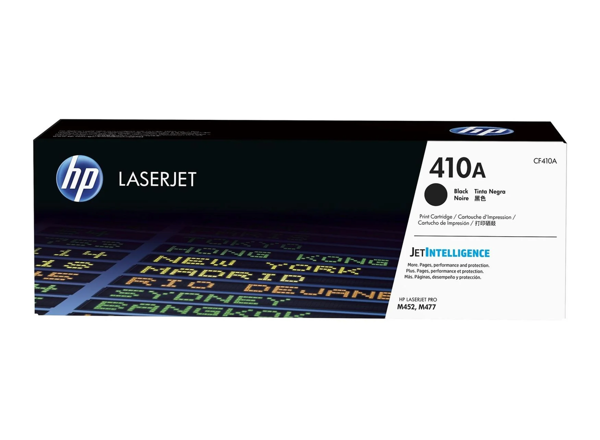 4-Pack High Yield Toner For HP CF410A M477 Series Printers - Black, Cyan, Magenta, Yellow Set