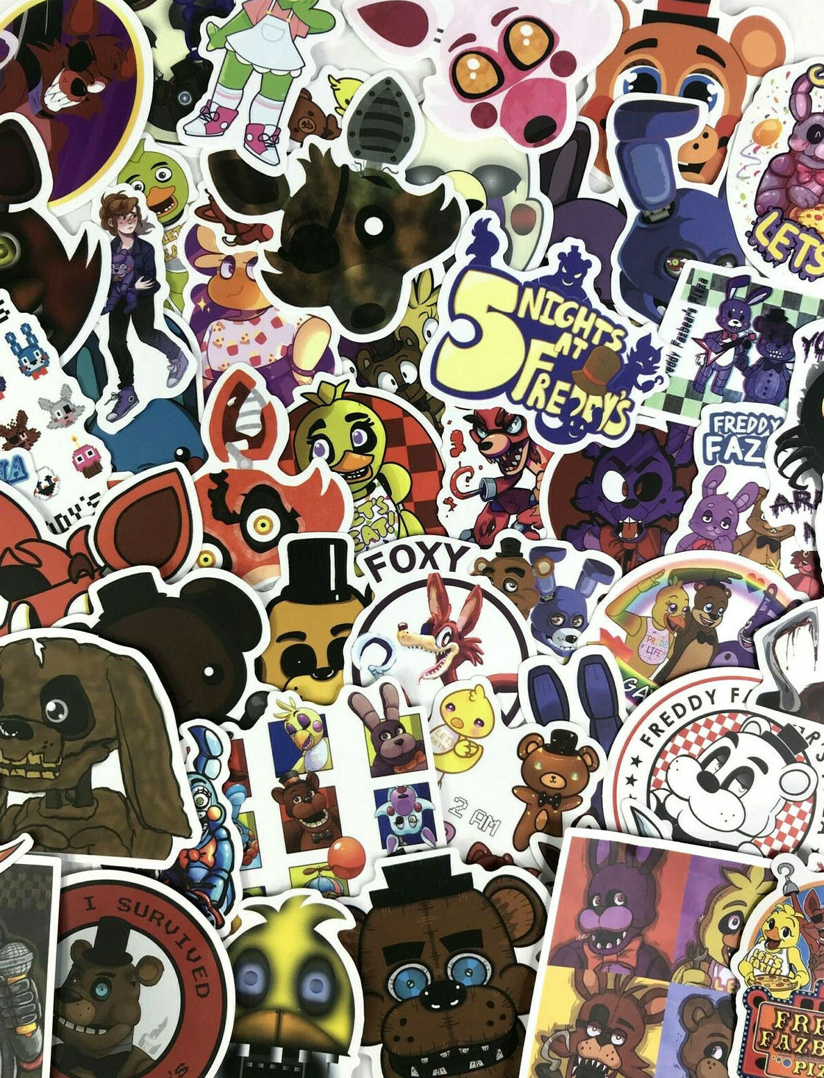 Wholesale Five Night's At Freddy's (FNAF) Security Breach Stickers for your  store - Faire